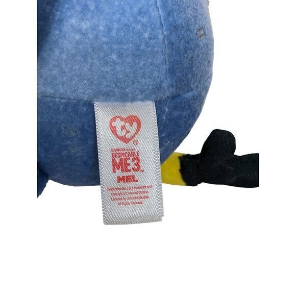 Ty Despicable Me 3 Minion Mel Overalls Plush Stuffed Animal 2017 5.75" - Picture 5 of 6